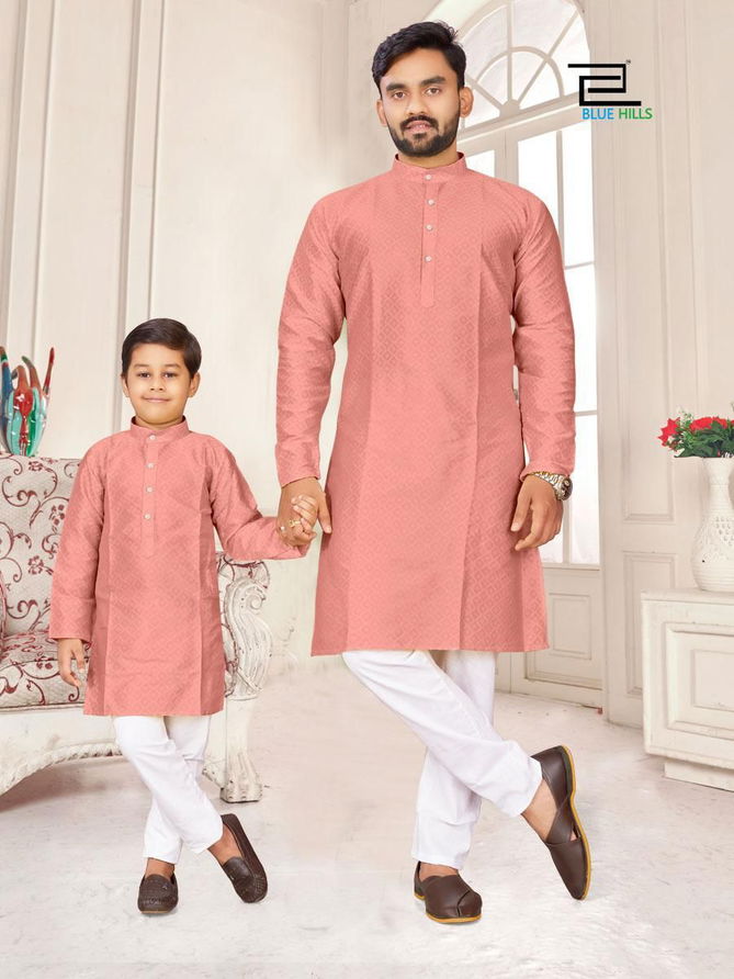 Blue Hills Kurta 3 Mens And Kids Kurta Pajama Catalog
